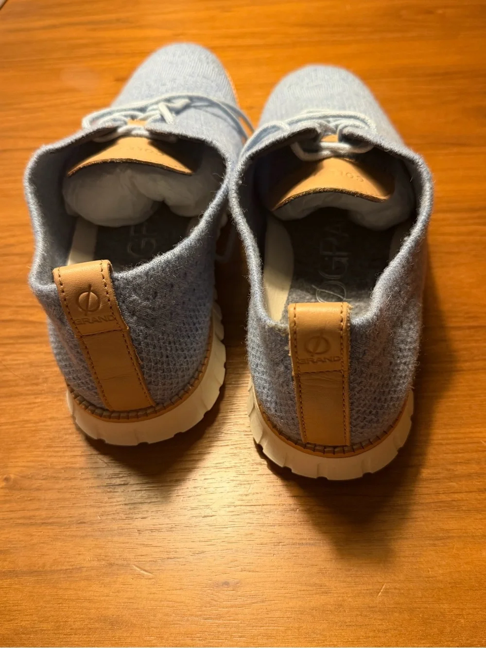 Cole Haan ZERØGRAND Knit Oxford Blue Men’s 10.5M